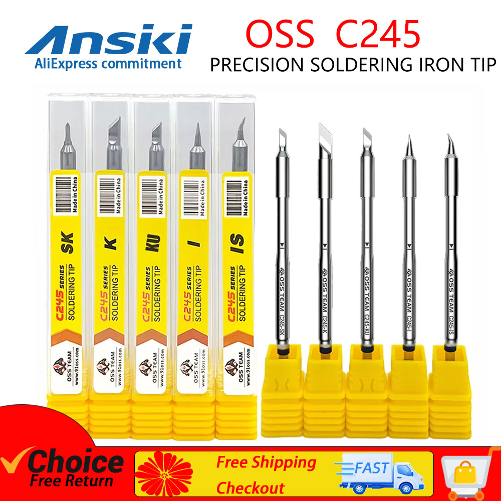 Electronics Repair Kit With Soldering Iron - Kit de Reparo de Pontas de