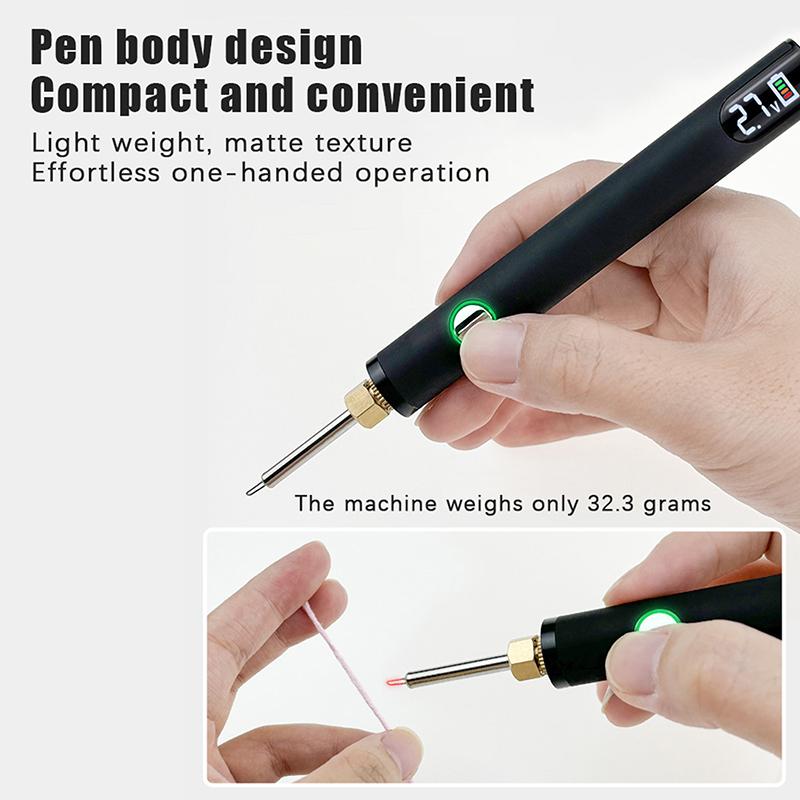 Electronics Repair Kit With Soldering Iron - Kit de Mini Ferro de Solda