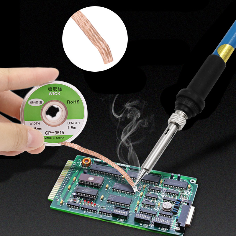 Desoldering trança malha remov - Solder Wick Braid avaliação e preço