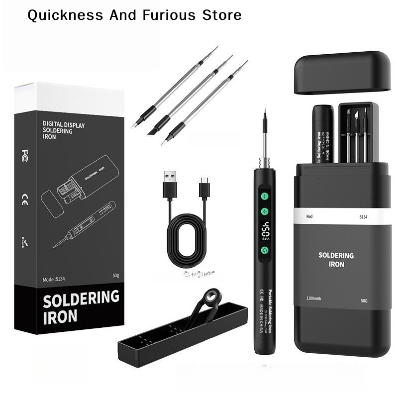 Ferro de Solda Sem Fio com Con - Electronics Repair Kit With Soldering Iron avaliação e preço