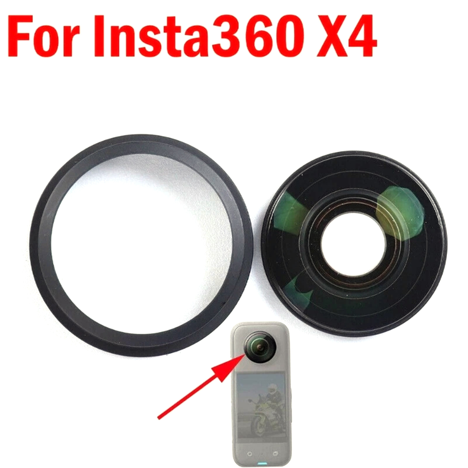 Vidro da lente para insta360 o - Insta360 Camera X4 avaliação e preço
