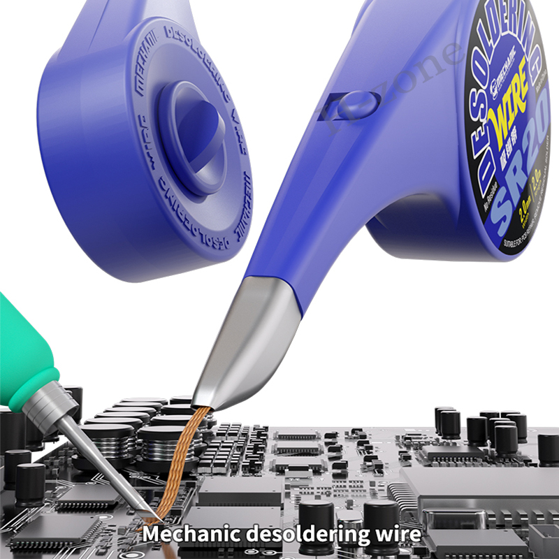 Mecânico série sr20 anti-escal - Solder Wick Braid avaliação e preço