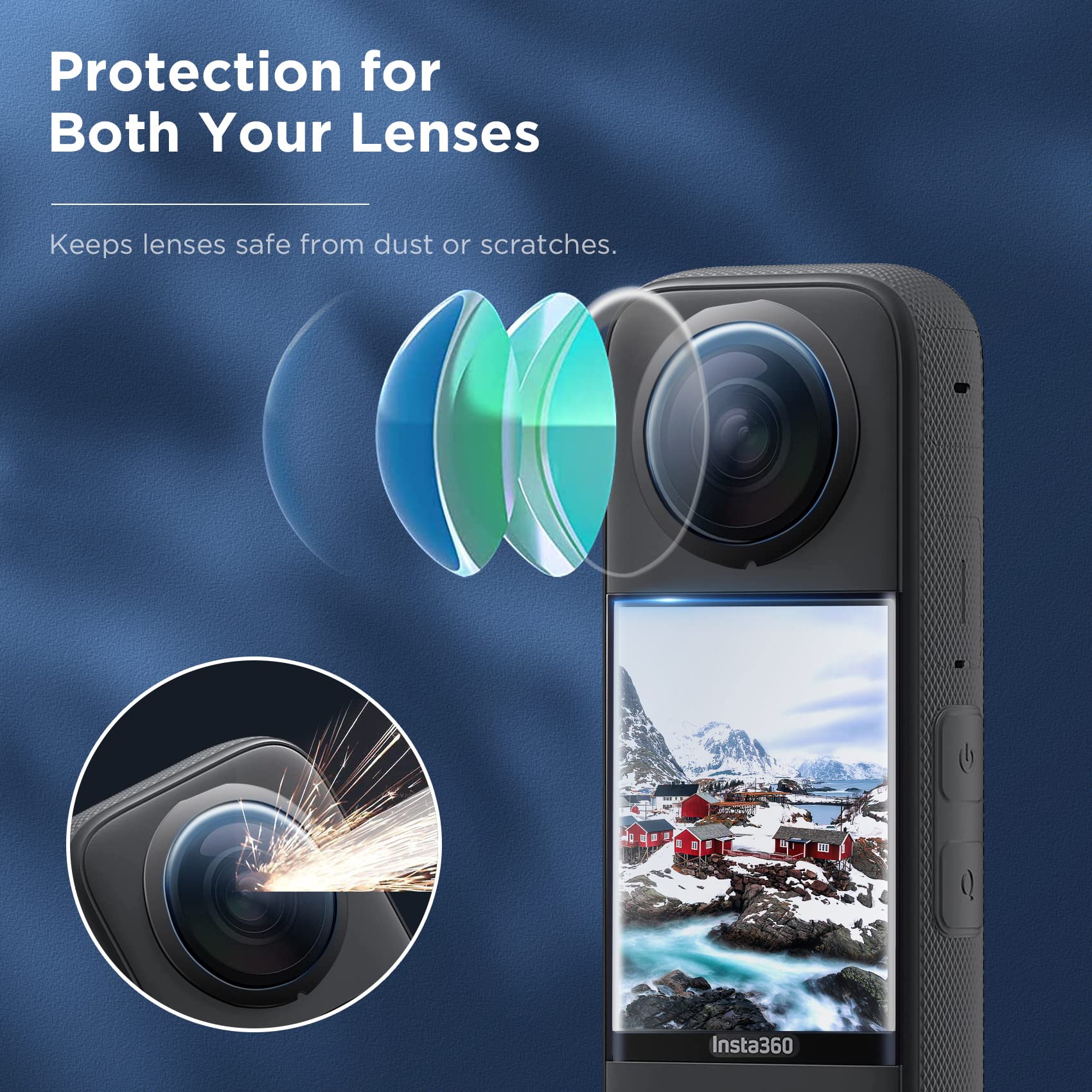 Conjunto de Acessórios para In - Insta360 Camera X4 avaliação e preço