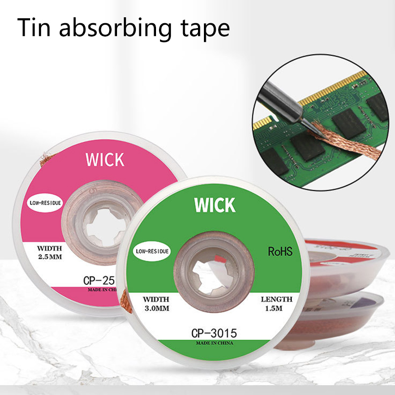 1.5m desoldering malha trança  - Solder Wick Braid avaliação e preço